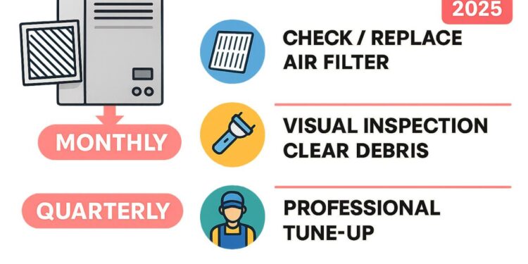 The Best Seasonal Maintenance Schedule to Avoid Winter Home Furnace Repair