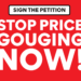 GetUp! - Stop Price Gouging